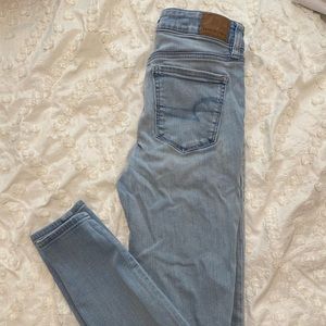 American Eagle high rise skinny jeans